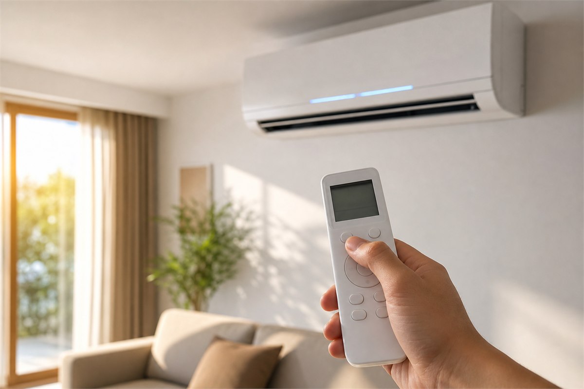 Inverter klima ve uzaktan kumanda